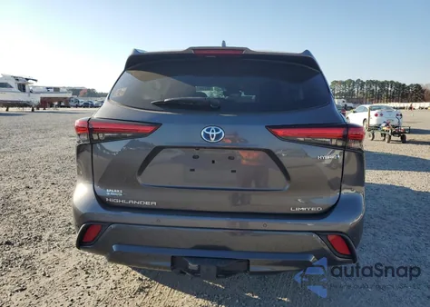 2021 Toyota Highlander Hybrid Limited из США, поврежденный, VIN 5TDYARAH7MS011685